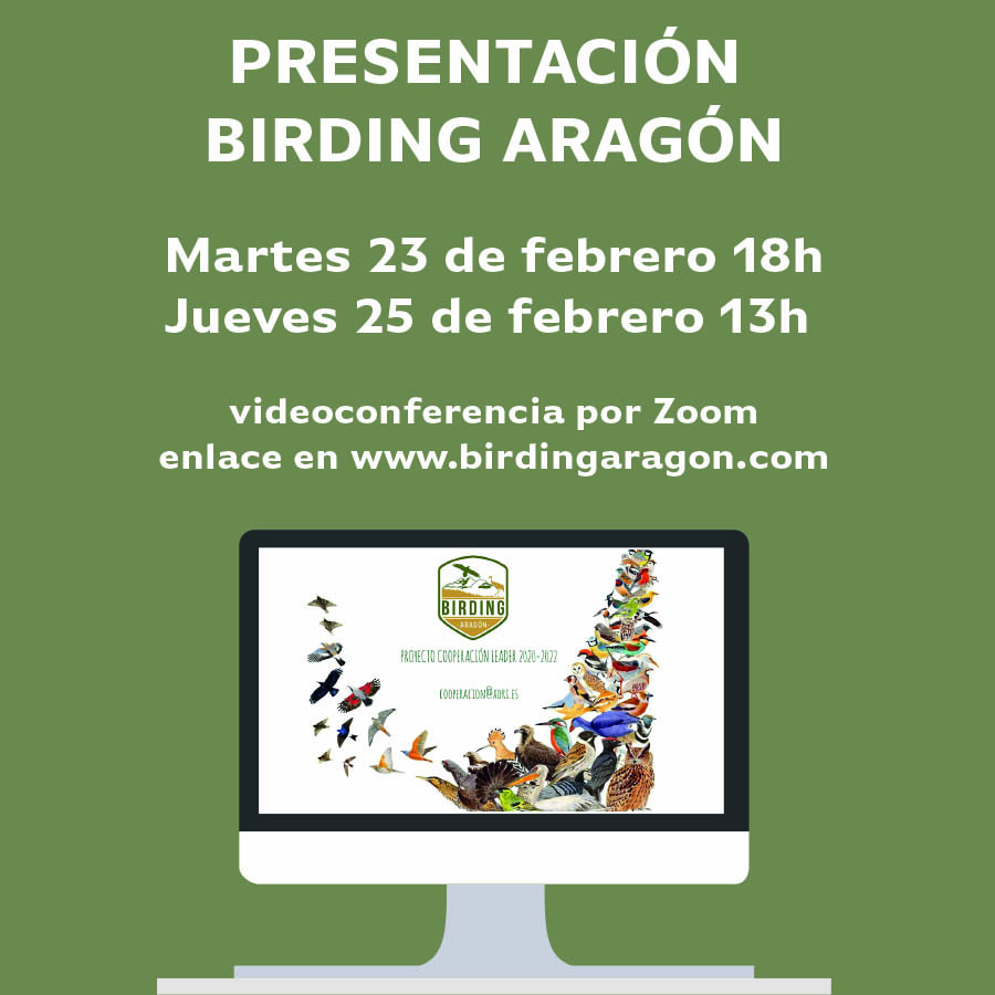 Siguen las presentaciones Birding Aragón
