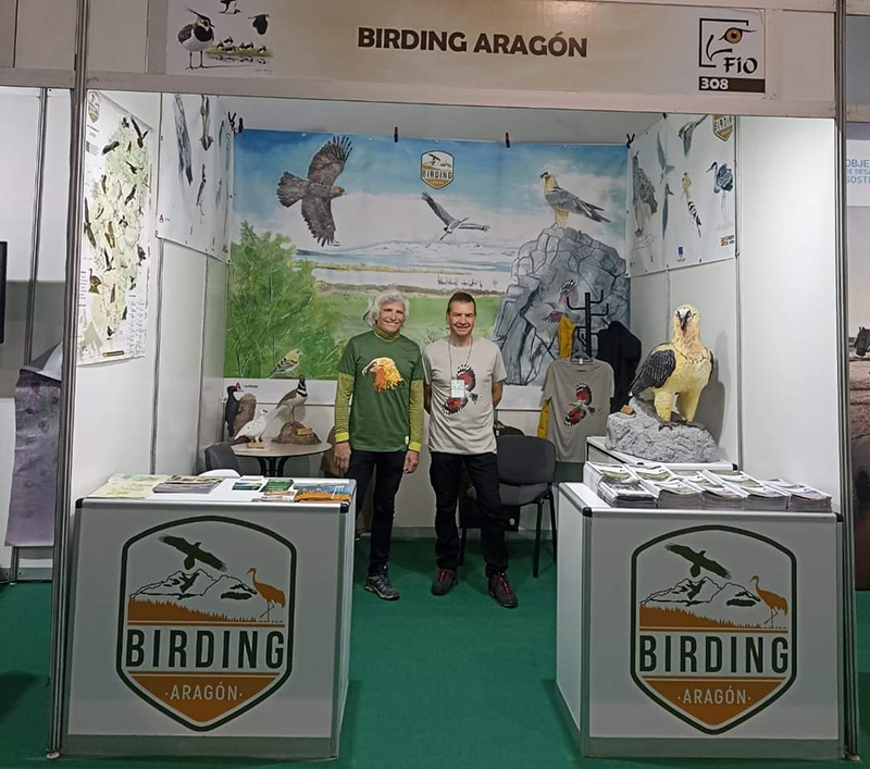 Birding Aragón continúa sus acciones de formación y promoción del Turismo ornitológico de Aragón