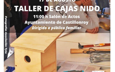 Taller de creación de Cajas Nido en Castillonroy