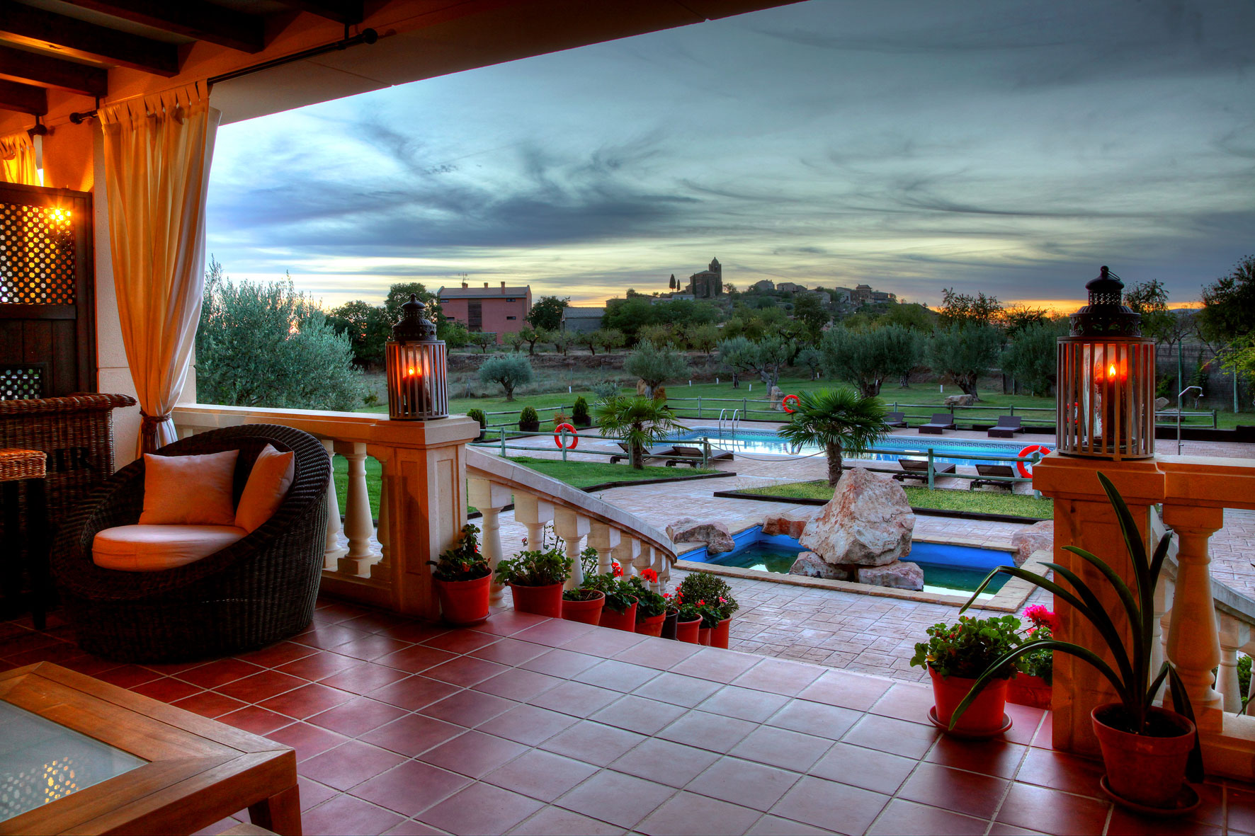 Camping Cañones de Guara y Formiga Hostería de Guara en Bierge (Aragón)