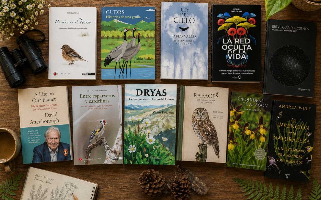 Naturaleza para leer: recomendaciones Birding Aragón para el Día del Libro