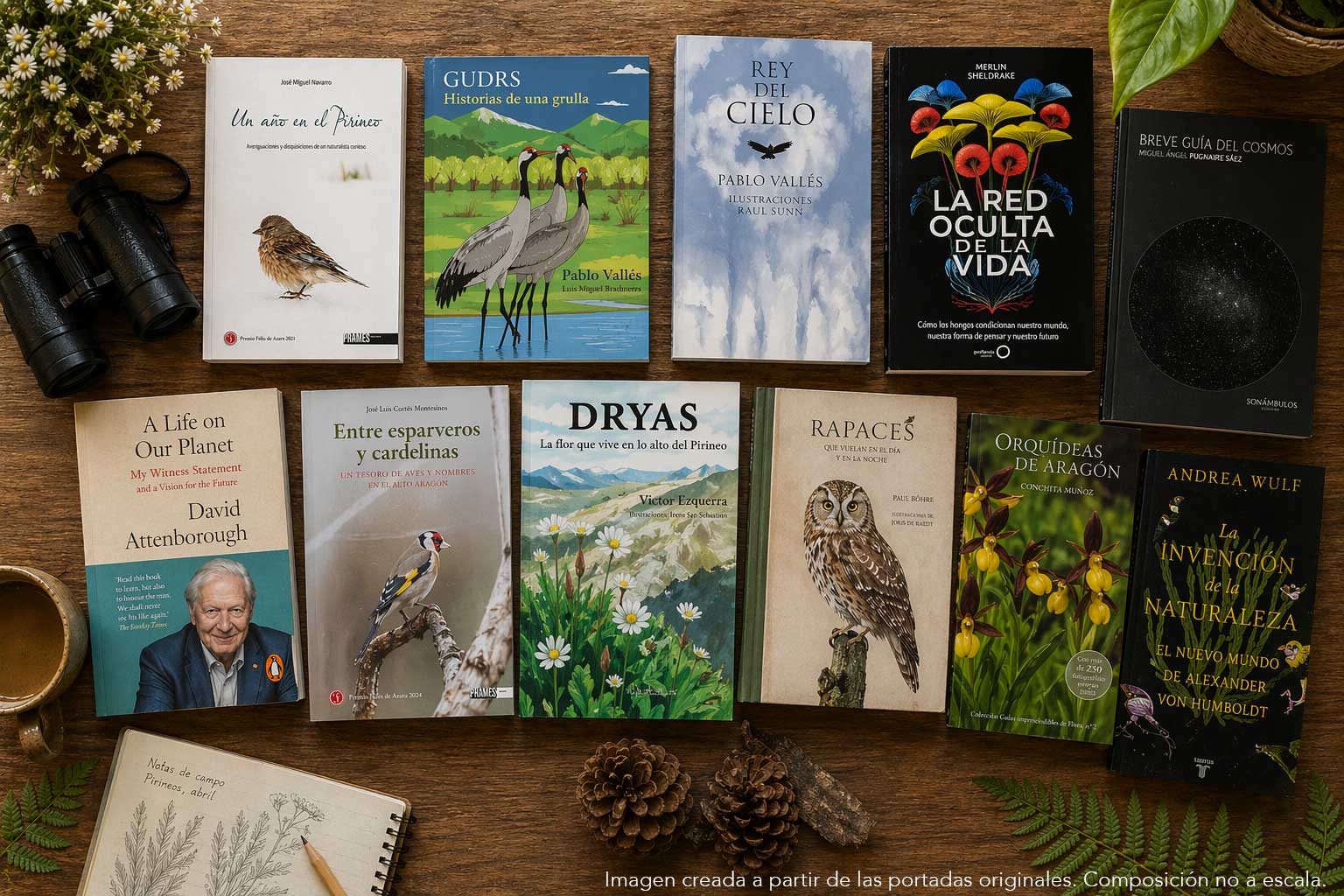 Naturaleza para leer, observar y sentir: recomendaciones Birding Aragón para el Día del Libro