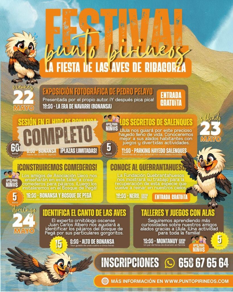 Festival de Aves Punto Pirineos 2026
