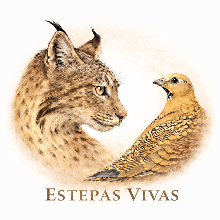 Estepas Vivas es un proyecto de turismo de naturaleza y fotografía desarrollado en la finca Acampo Armijo, un enclave de 1.115 hectáreas situado en plena estepa aragonesa y gestionado bajo criterios de conservación y agricultura sostenible. El proyecto está vinculado a la reintroducción del lince ibérico en Aragón, desarrollada en la propia finca.<br />
